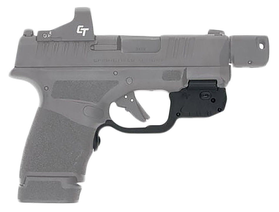 Crimson Trace Laserguard Green Laser for Springfield Armory Hellcat, Black Polymer