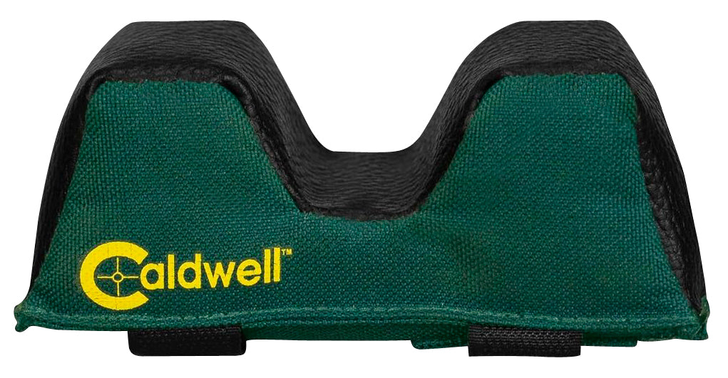 Caldwell Front Rest Bag Filled Green/Black 600D Polyester Leather Padded Benchrest