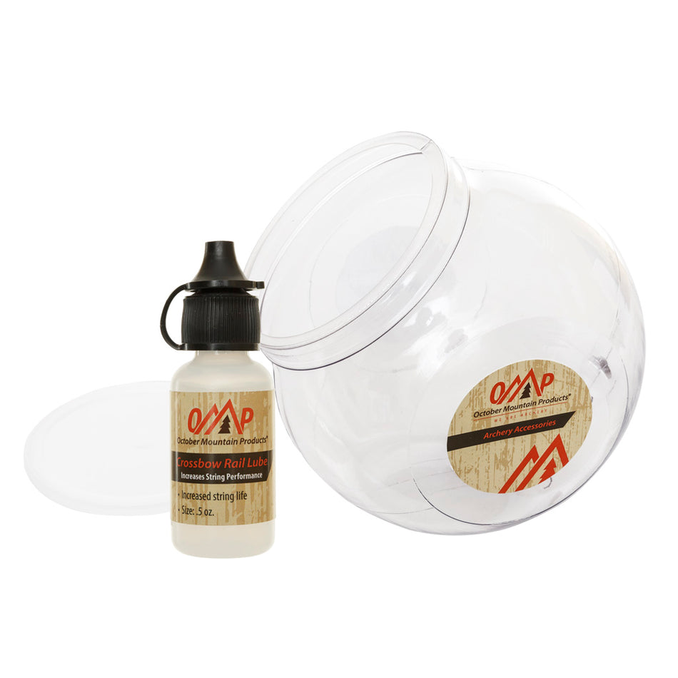 October Mountain Crossbow Rail & String Lube 0.5 oz. 10-Pack Display