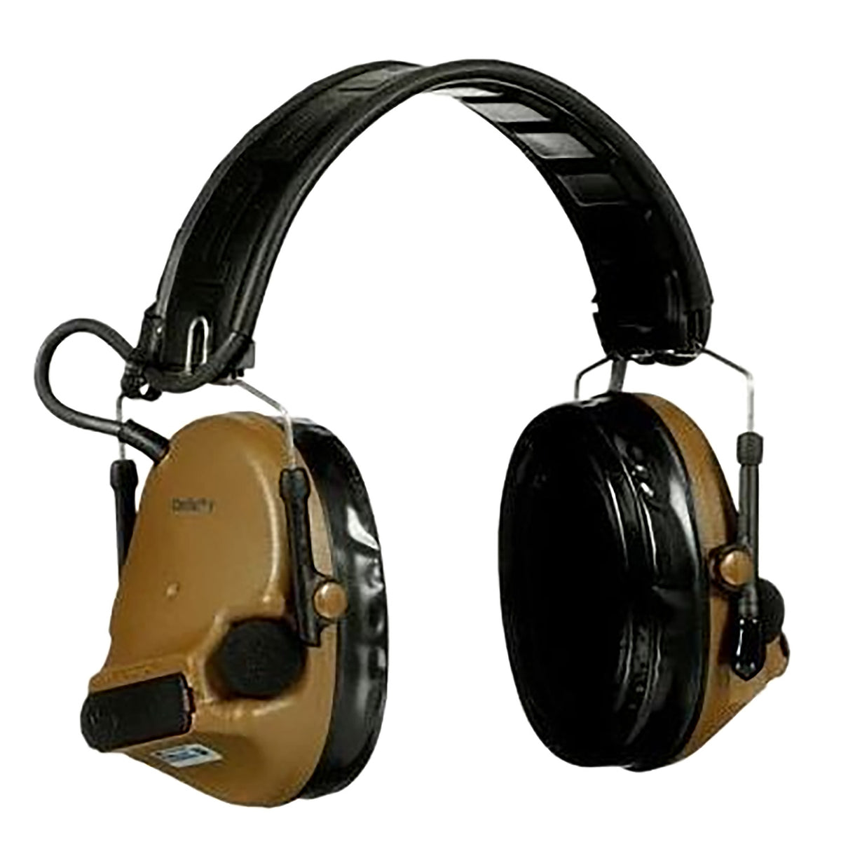 Peltor MT20H682FB09CY ComTac V 23dB NRR Over-the-Head Hearing Defender Headset in Coyote Brown
