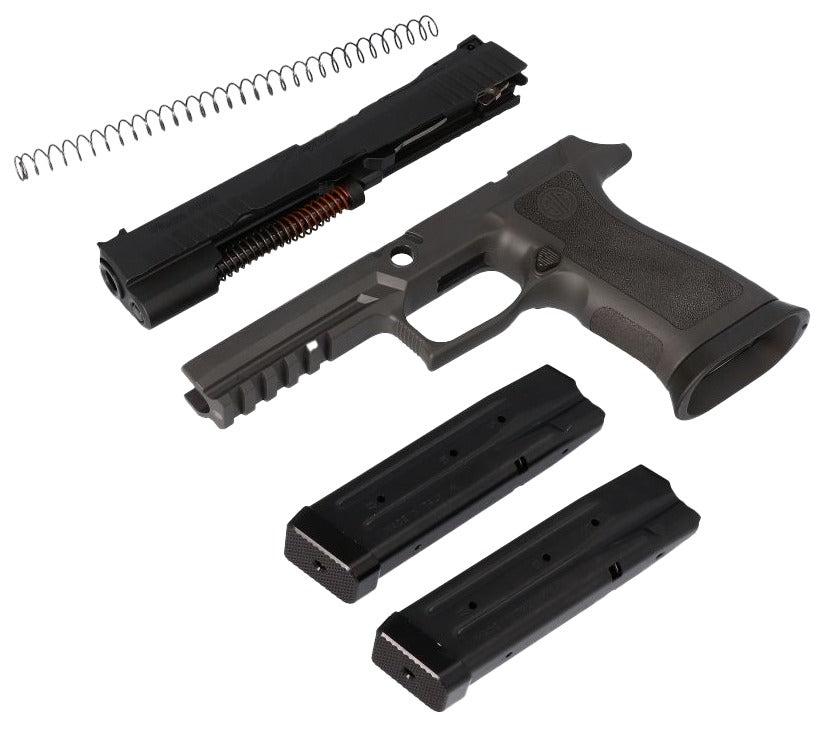 Sig Sauer 8900269 X-Change Kit Sig P320 X5 Legion 9mm Luger Black Slide Assembly