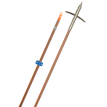 Fin Finder Hydro Carbon IL Bowfishing Arrow Stainless Kraken Point
