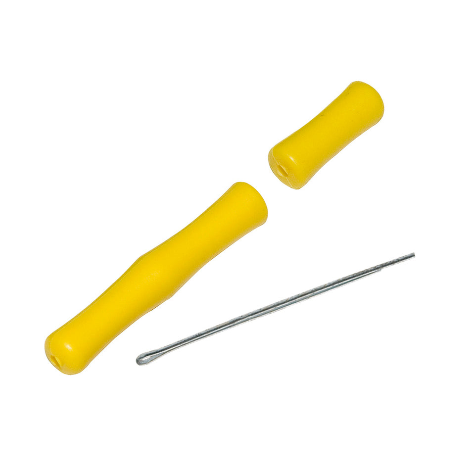 Fin Finder Snap-Shot Finger Savers 2 pk. Yellow Bowfishing Accessory