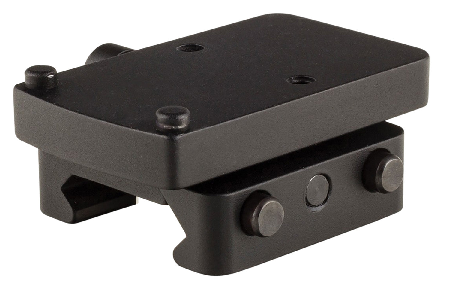 Trijicon AC32077 Low Weaver Rail Quick Release Adapter Mount for RMR/SRO, Black Anodized