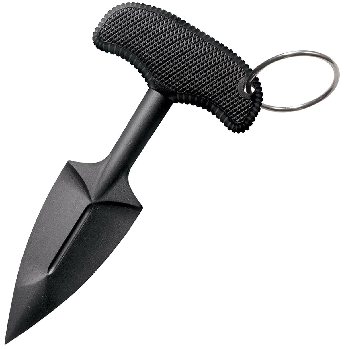 Cold Steel FGX Push Blade II 2.25" Fixed Black Griv-Ex Blade, Kray-Ex Handle Impervious to Moisture and Elements
