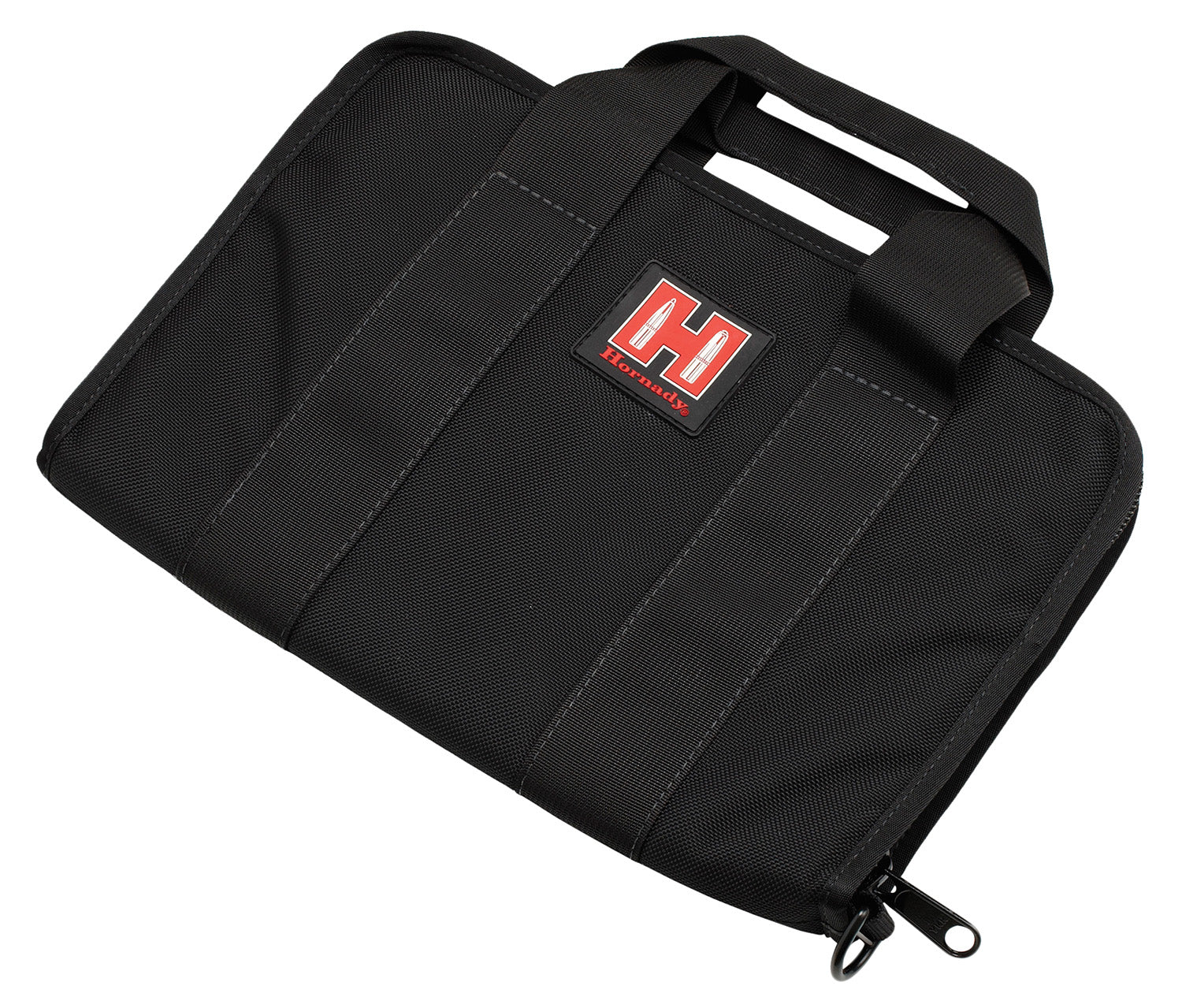 Hornady 99117 Soft Handgun Case Black Red Cordura Nylon Single Pistol
