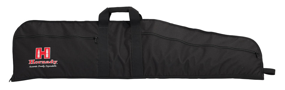 Hornady 99120 48" Padded Soft Rifle Case Black Cordura 2 Exterior Zippered Pockets