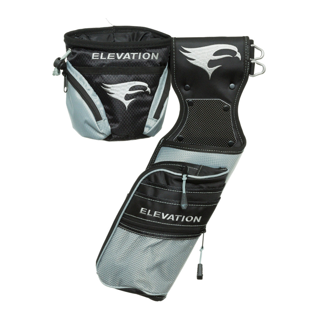Elevation Nerve Archery Field Quiver Package LH Silver