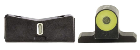 XS Sights SI0014S5Y Sig Sauer DXT2 Night Sights Yellow Outline Front Tritium White Outline Bar Rear Sight