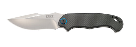 CRKT P.S.D. Particle Separation Device Folding Pocket Knife 3.63" 4116 Steel Blade Carbon Fiber G10 Handle