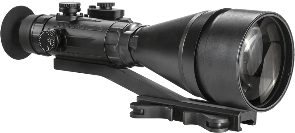 AGM Global Vision Wolverine Pro-6 NL1 6x 100mm Gen 2+ Level 1 Night Vision Scope Red Chevron Ballistic Drop Reticle Matte Black