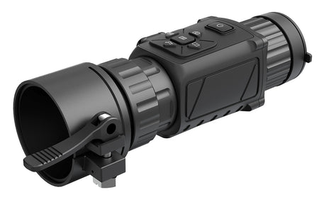 AGM Global Vision Rattler TC35-384 1x 35mm Thermal Clip-On Monocular Black Anodized 384x288 Digital Zoom