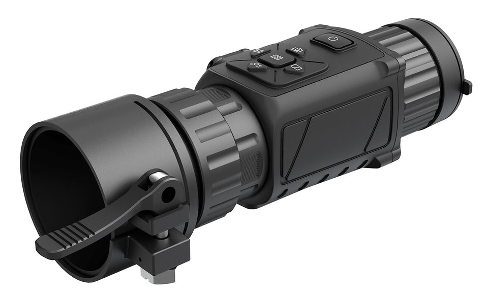 AGM Global Vision Rattler TC35-384 1x 35mm Thermal Clip-On Monocular Black Anodized 384x288 Digital Zoom