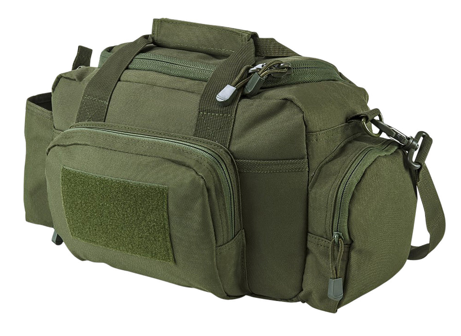 NcStar VISM Green Small Range Bag Side Pockets PALs Webbing and Lockable Zippers