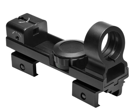 NcStar DAB Black Anodized 1x 25mm Dual Red Green Dot Reflex Optic Weaver Mount