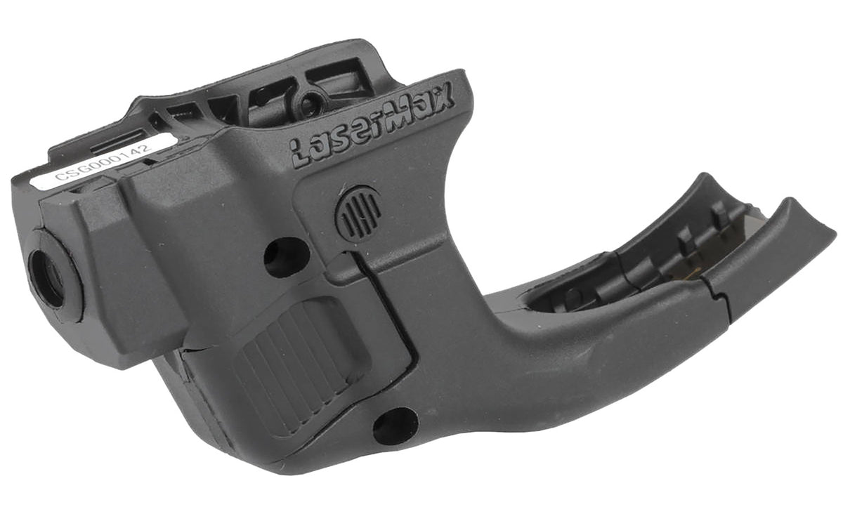 LaserMax GSSHIELDG Green Laser with GripSense for Smith & Wesson Shield M2.0 Black