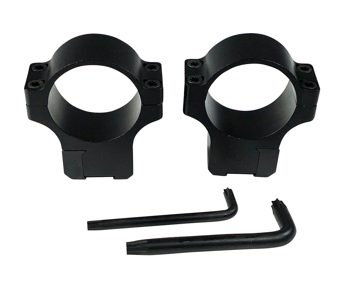CZ-USA 40087 Matte Black 30mm Medium Scope Rings CZ 457/455