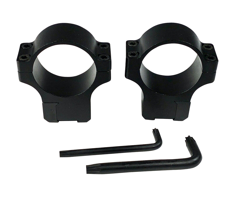 CZ-USA 40087 Matte Black 30mm Medium Scope Rings CZ 457/455