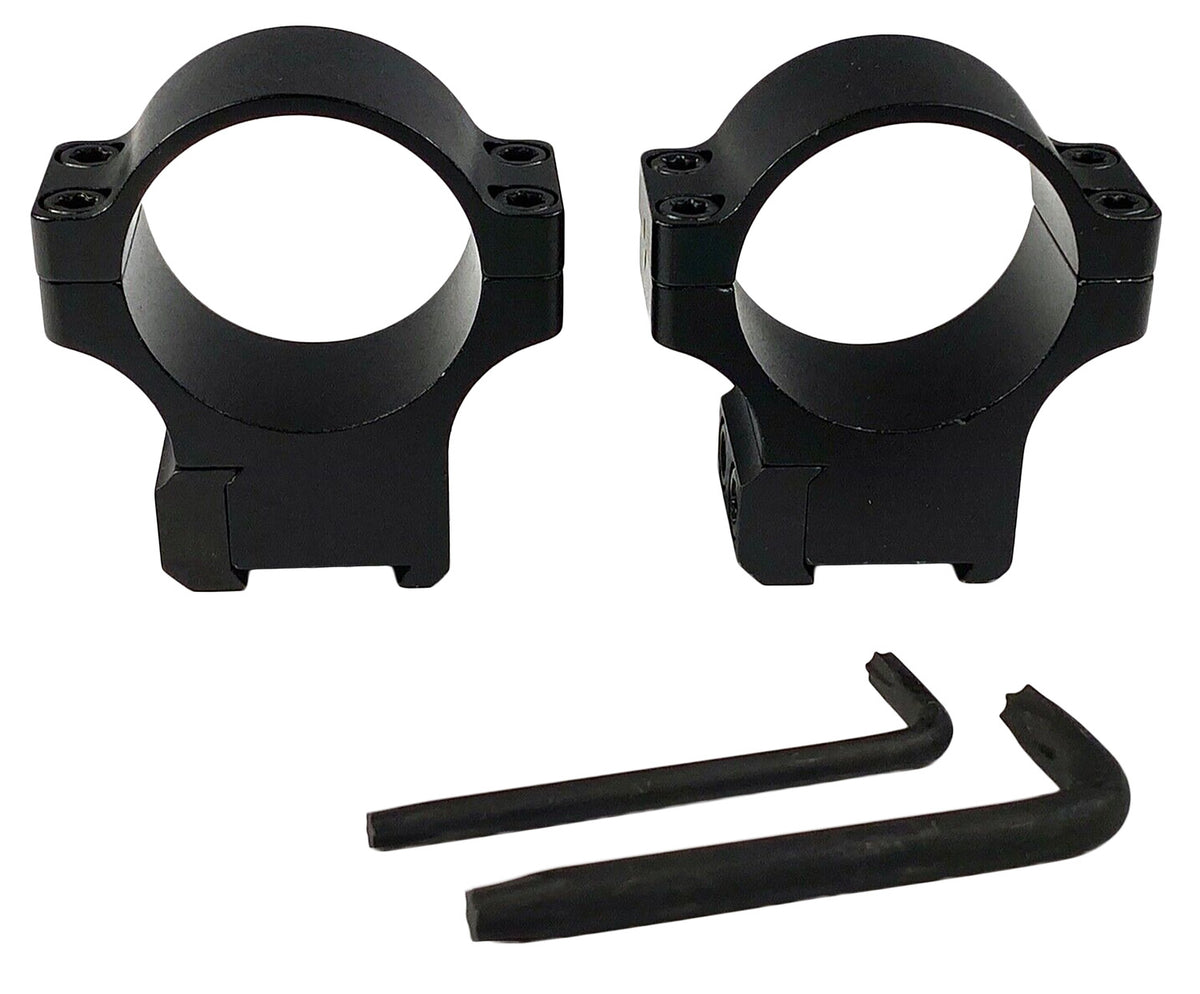 CZ-USA 40089 Matte Black 30mm Medium Scope Rings CZ 527