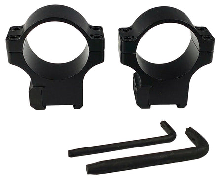 CZ-USA 40089 Matte Black 30mm Medium Scope Rings CZ 527