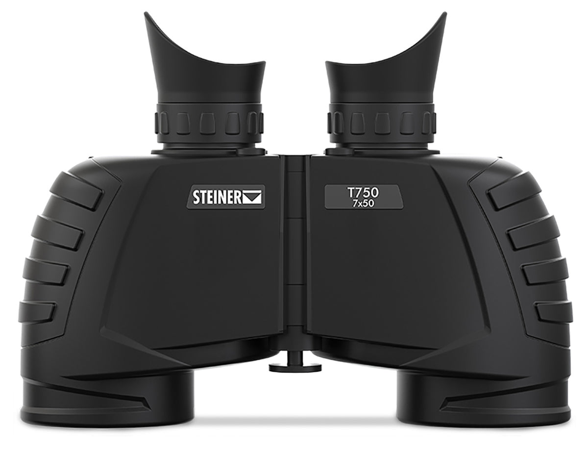 Steiner T750 Tactical 7x50mm Porro Prism Binoculars 2052, Sports-Auto Focus, Black Makrolon w/Rubber Armor