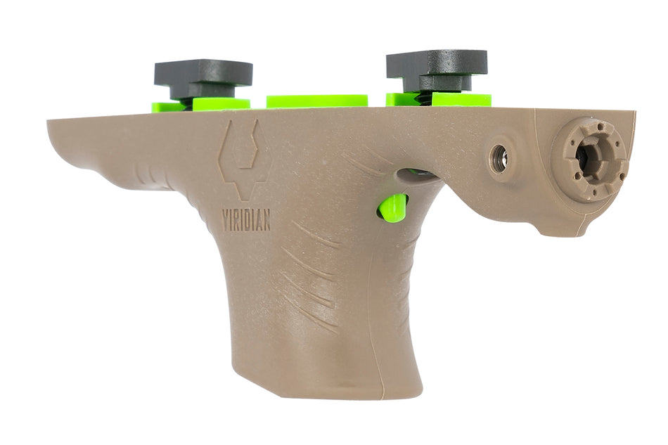 Viridian HS1 9120037 Green Laser Integrated AR Hand Stop Flat Dark Earth M-Lok Compatible