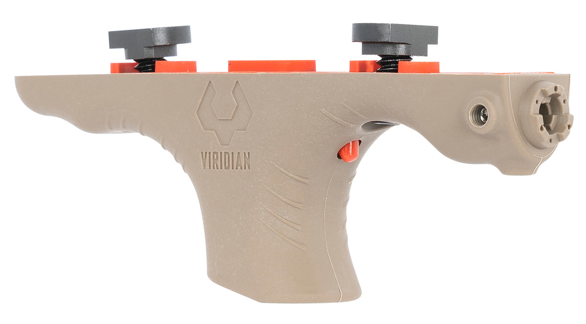 Viridian HS1 9120038 Red Laser Integrated AR Hand Stop Flat Dark Earth M-Lok Compatible