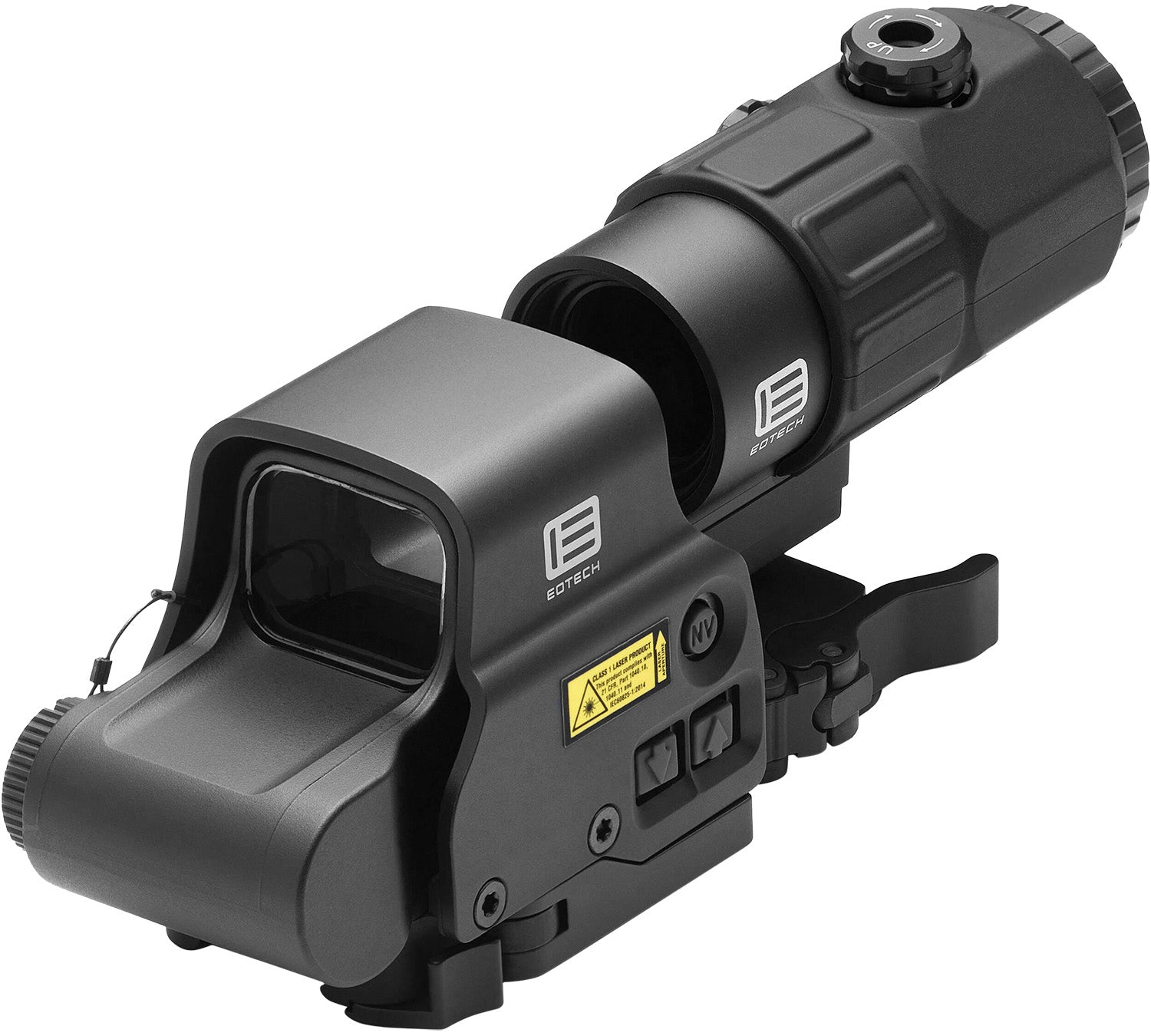 Eotech HHSV HHS V EXPS G45 5x Magnifier 68 MOA Ring 4x1 MOA Red Dot Matte Black