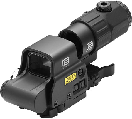 Eotech HHSV HHS V EXPS G45 5x Magnifier 68 MOA Ring 4x1 MOA Red Dot Matte Black