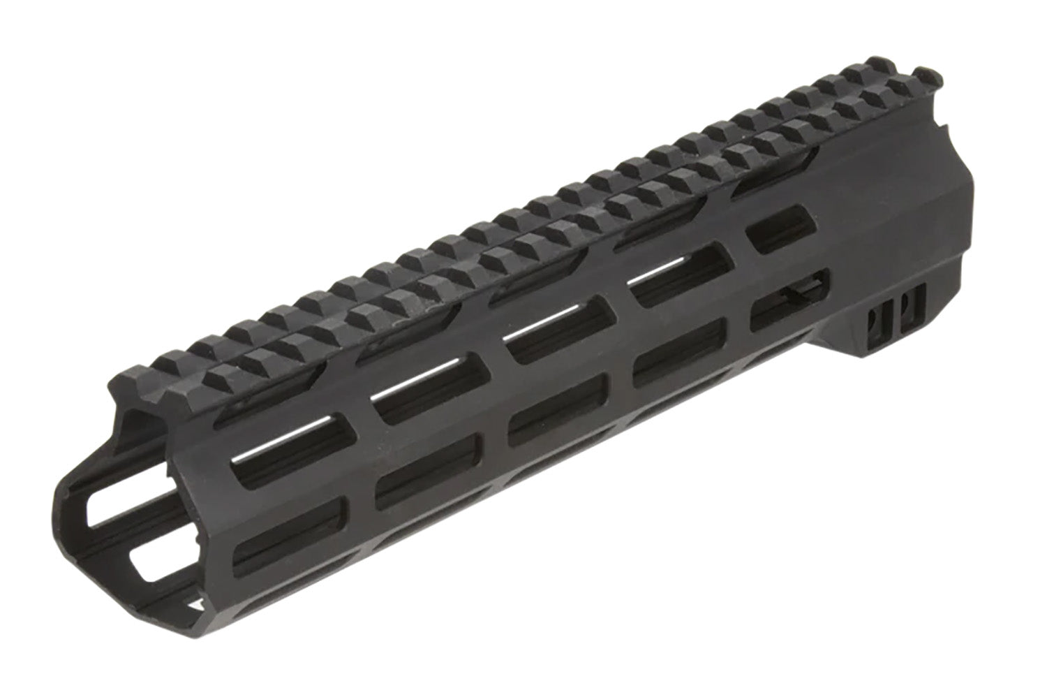 Aim Sports USAS001 10" M-LOK AR-15/M4 Wraith Handguard with 1913 Rail, Black Anodized Finish