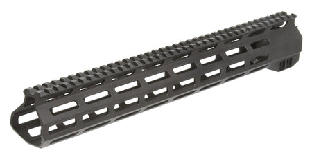 Aim Sports USAS003 15" M-LOK AR-15/M4 Wraith Handguard with 1913 Picatinny Rail, Black Anodized
