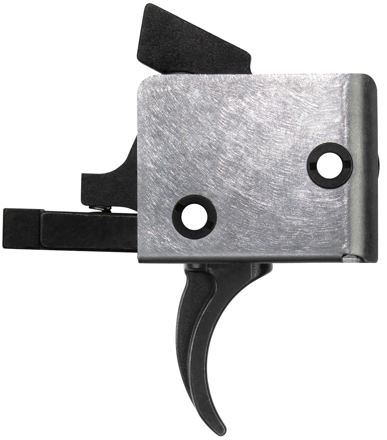 CMC Triggers 91505 AR Large Pin Black Drop-In Curved Single-Stage Trigger 3-3.50 lb Pull