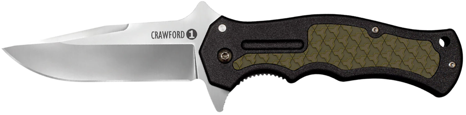 Cold Steel CS20MWC Crawford Model 1 3.5" Folding Knife 4034 Stainless Steel Leaf Spring Lock