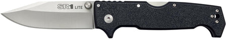 Cold Steel CS62K1 SR1 Lite Folding Knife 4" Plain Blade 8Cr13MoV SS with Griv-Ex Handle