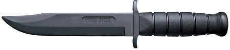 Cold Steel Leatherneck SF 7" Fixed Blade Rubber Training Knife Plain Santoprene Blade Black Santoprene Handle