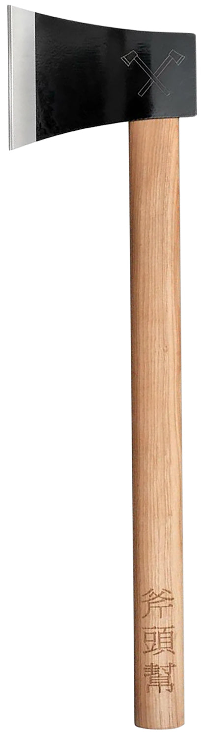 Cold Steel Axe Gang 4" 1055 Carbon Steel Hatchet Plain Blade Hand-Picked Straight Grain Hickory Handle 20.25"
