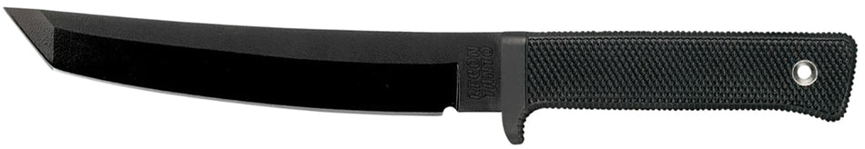 Cold Steel Recon Tanto 7" Fixed Plain Tanto SK-5 Steel Blade Black Tuff-Ex Finish Black Kray-Ex Handle with Sheath