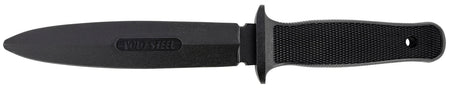 Cold Steel Peace Keeper I Rubber Trainer 7" Fixed Plain Black Santoprene Blade and Handle Training Tool