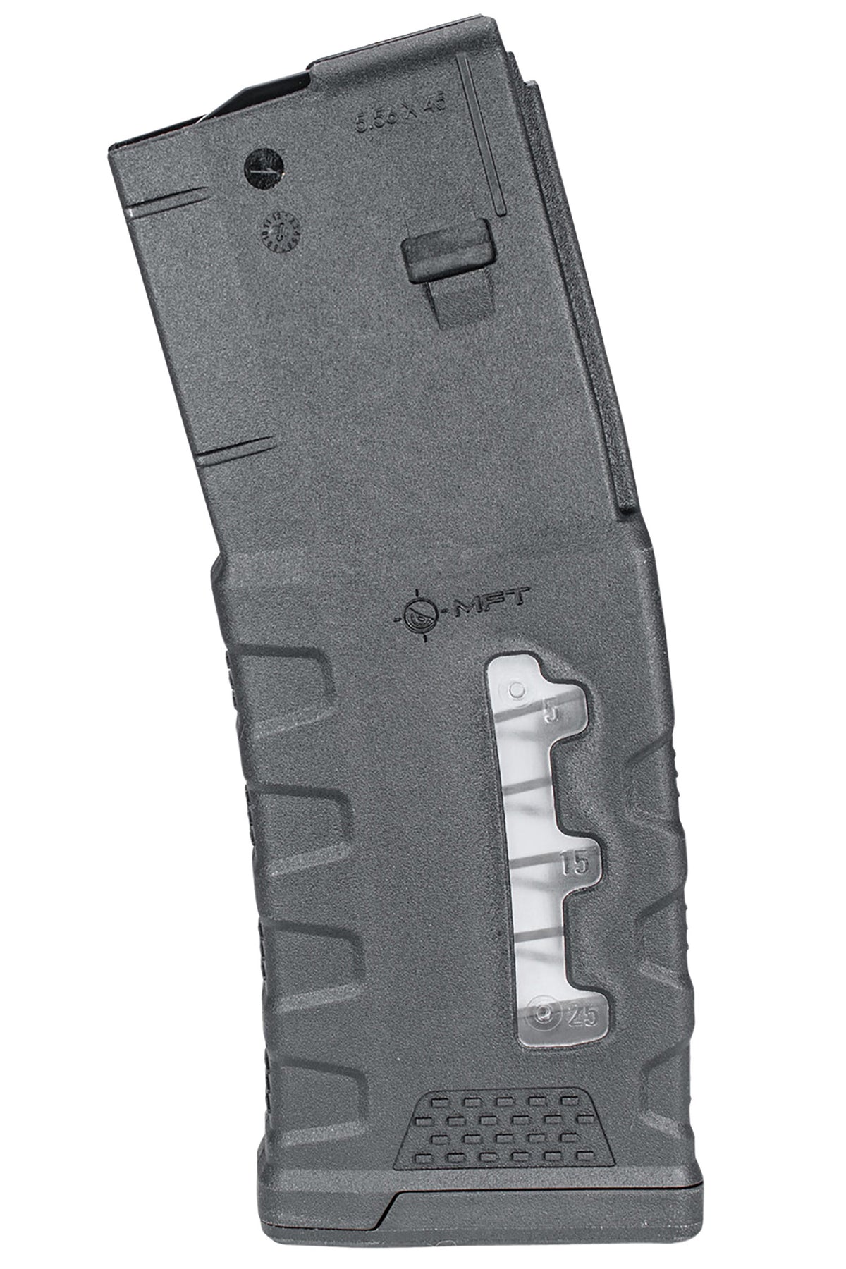 Mission First Tactical EXDPM556WBL Black 30-Round .223/5.56 Extreme Duty Window Magazine Fits AR-15/M4