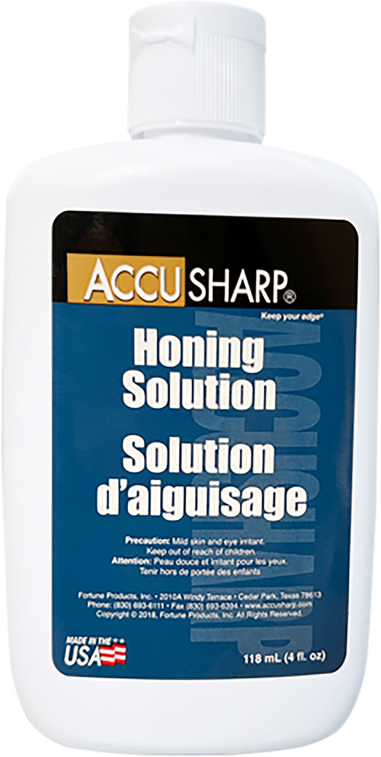 AccuSharp Honing Oil Solution 4 oz for Natural Sharpening Stone Protection