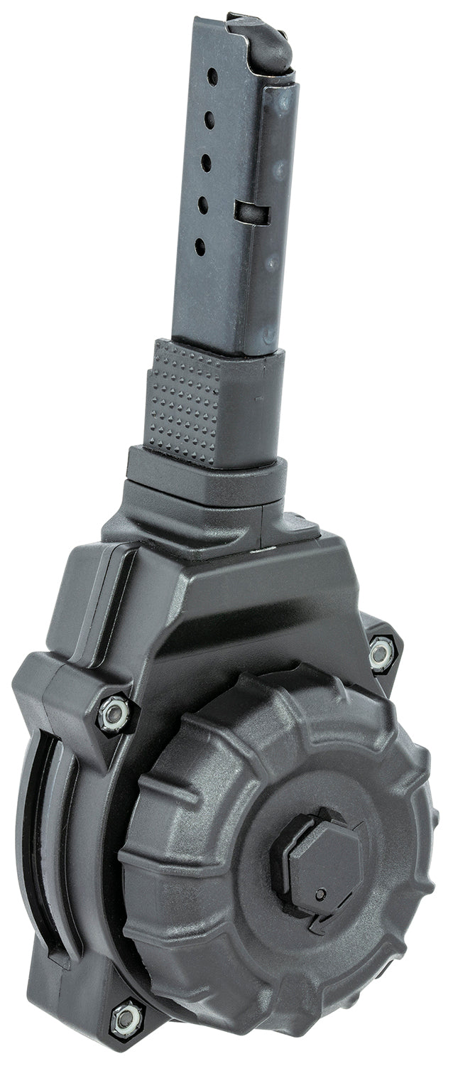 ProMag DRMA39 .380 ACP 32rd Drum Mag for Ruger LCP Black Polycarbonate
