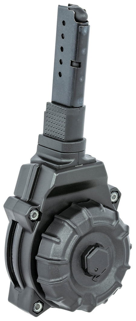 ProMag DRMA39 .380 ACP 32rd Drum Mag for Ruger LCP Black Polycarbonate