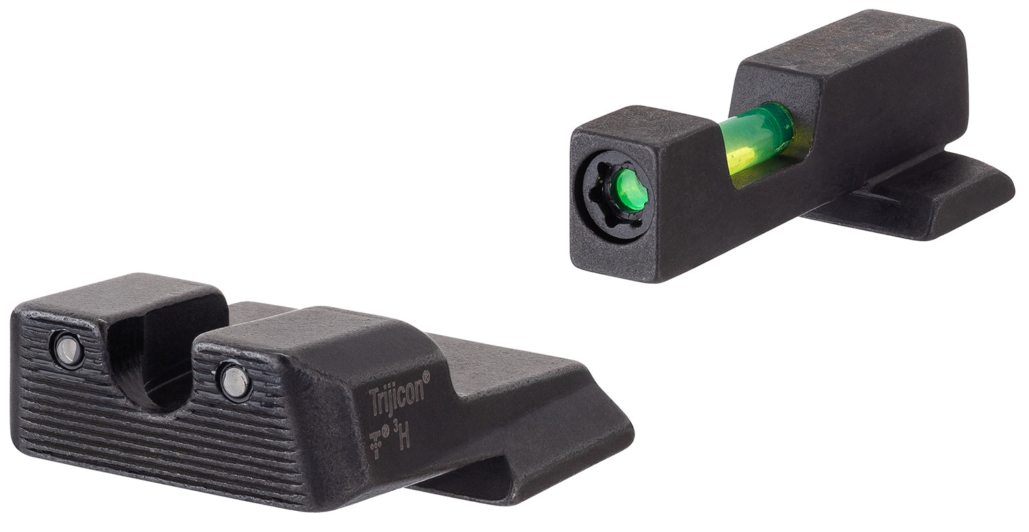 Trijicon DI Night Sights 601110 Green Tritium/Fiber Optic Front Rear Set Smith Wesson M&P Shield Plus