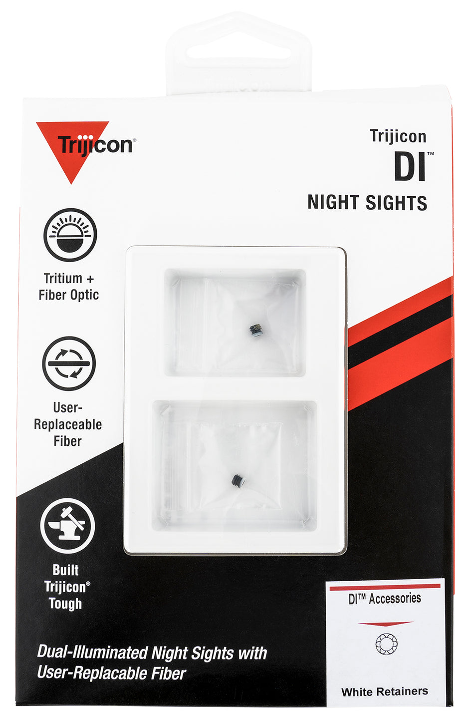 Trijicon DI Retainer Replacement Pack AC50012 White 2-Pack with T10 Torque Key