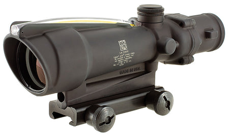 Trijicon ACOG Matte Black 3.5x35mm 100143 Illuminated Amber Chevron .308/7.62 BDC Reticle