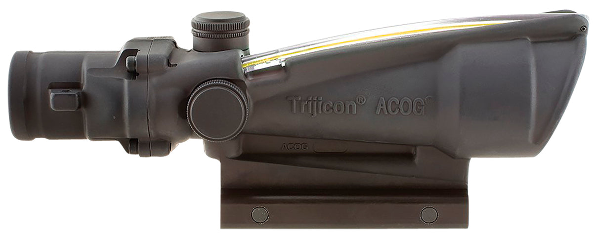 Trijicon ACOG Matte Black 3.5x35mm 100146 Illuminated Amber Chevron .223/5.56 BDC Reticle