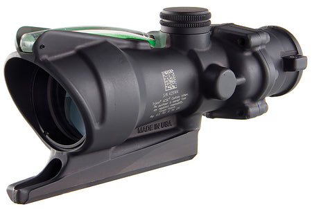 Trijicon ACOG Matte Black 4x32mm 100212 Dual Illuminated Green Donut 22/556 BDC Reticle