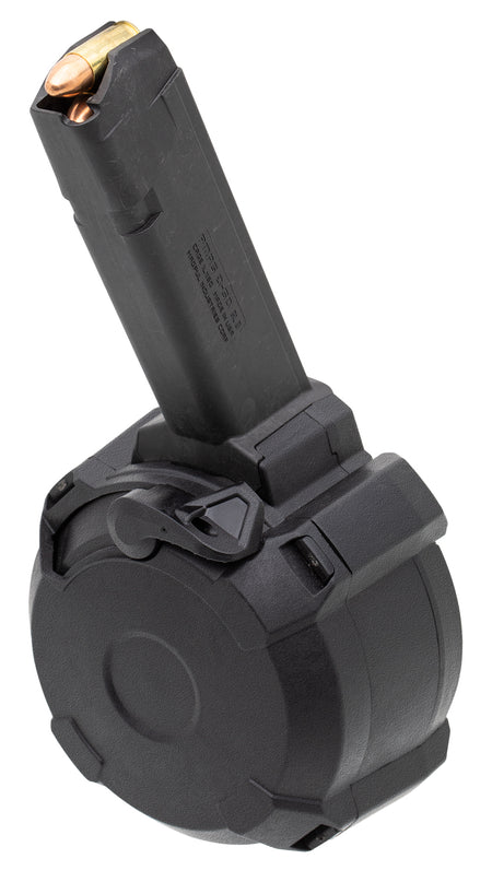 Magpul MAG1033BLK PMAG GL9 Glock 9mm Luger 50-Round Drum Handgun Magazine Black