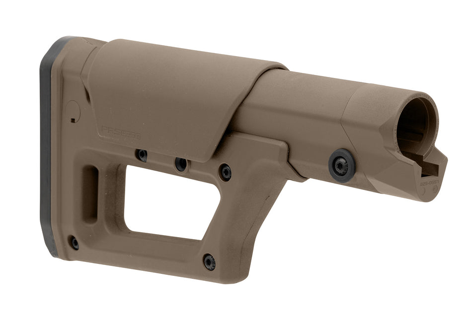 Magpul PRS Lite Adjustable Flat Dark Earth Buttstock with Rubber Buttplate for AR-Pattern Rifles