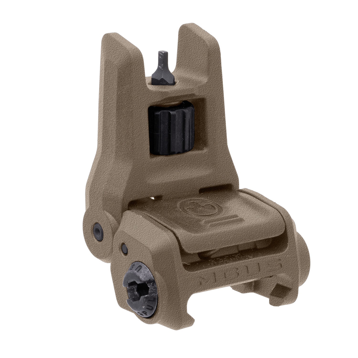 Magpul MBUS 3 Front Sight Flat Dark Earth Ambidextrous Flip-Up AR-10/M4/M16 MAG1166-FDE